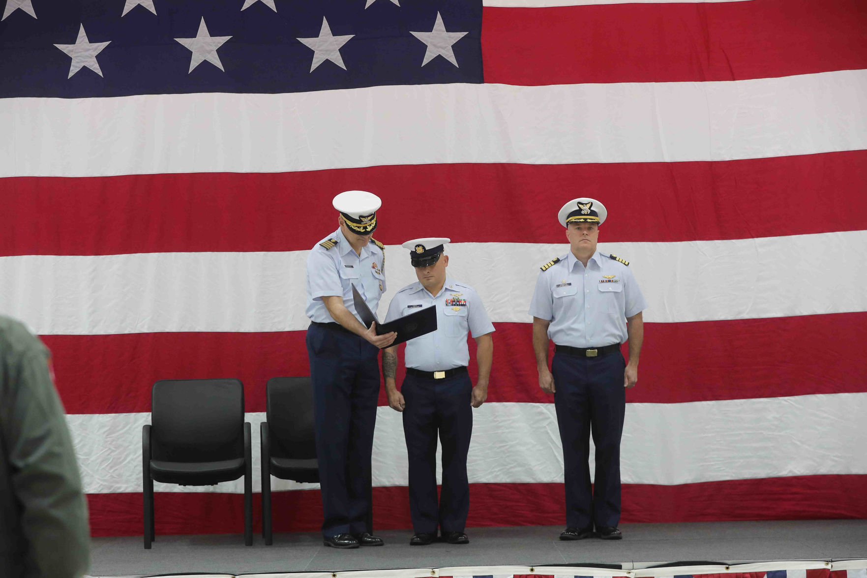 U.S. Coast Guard Medal Ceremony
